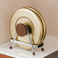 Anti-Slip Cutting Board Rack with Drip Tray