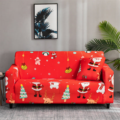 🎄Christmas Limited 50% OFF !!🎅Christmas-Full-wrapped Universal Stretch Sofa Cover🎊