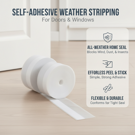 ❄️ Winter Sale 50% off👉Self-Adhesive Weather Stripping for Doors & Windows