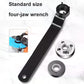 🔥BUY 1 GET 1 FREE🔥Quick Disassembly Thickened 4-Jaw Wrench for Angle Grinder Platen Removal