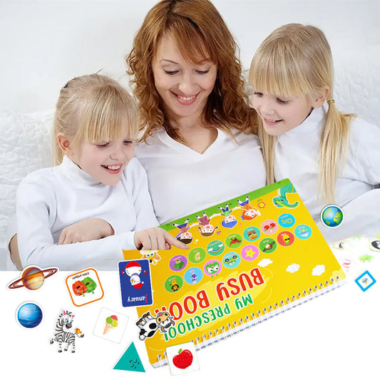 🎅Christmas Pre-sale-50% OFF✨Preschool Educational Busy Book for Toddlers