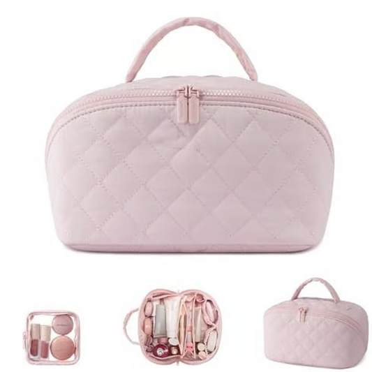 🎉Limited Sale🎉Large Capacity Portable Makeup Bag with Handle