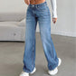 🎉Limited Sale🎉Women's Low-Rise Wide-Leg Jeans