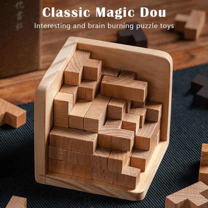 🎄Christmas Magic Building Blocks｜3D 3D Puzzle Gift Set - 50% off for Christmas only