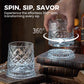 🥛💎New Year Hot Sale 49% OFF✨🔥360° Rotating Whiskey Glass Tumbler