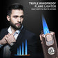 🔥Hot Sale🔥 5-in-1 Refillable Cigar Torch Lighter with Cutter