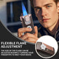 🔥Hot Sale🔥 5-in-1 Refillable Cigar Torch Lighter with Cutter