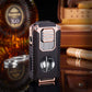 🔥Hot Sale🔥 5-in-1 Refillable Cigar Torch Lighter with Cutter