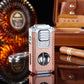 🔥Hot Sale🔥 5-in-1 Refillable Cigar Torch Lighter with Cutter