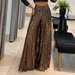 📣📣Last Few!✨Women’s Trendy Sequin High Waist Wide Leg Pants