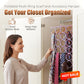 📢📢50% OFF !!⏰⏰Foldable Multi-Ring Scarf and Accessory Hanger