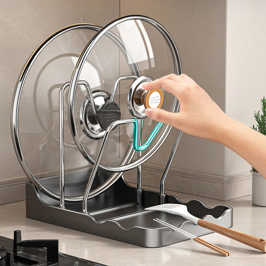 ⏳Time-limited Special⏰Multifunctional Pot Lid & Cutting Board Holder