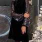 ⏳ Limited Time 50% OFF🎀✨Women's Sequin Bow Tie Neck Dress✨👗| Elegant & Eye-Catching Evening Wear✅