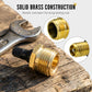 🚨 💥50% off instantly! ⚙️High-performance brass exhaust adapter for RV piping