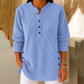 👚 50% OFF NOW! 🎉 Women‘s Corduroy Henley Top – Stylish, Soft & Versatile 🧥📦