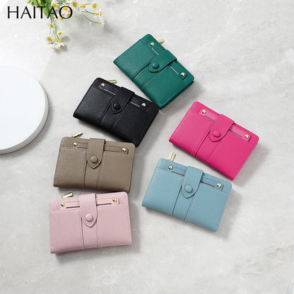 🔥Exclusive 2026 Luxury Sale✨ Women's Premium Leather Bifold Wallet (🩷Special Gift🩷Free)