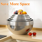 🔥 Special sale 50% off 🔥 6 stainless steel bowls with 3 grater accessories