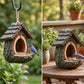 🔥50% OFF! 🐦 2026 New Arrivals – Outdoor Bird Feeder with Realistic Tree Stump Design | Garden Decor & Wildlife Sanctuary in One! 🌿✨