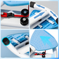 ✈️Free shipping🔥Adjustable unisex abdominal machine, silent core training device, home fitness equipment, supports 330 pounds💓