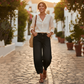 🔥Limited-time offer 50% off🎁Women's Casual Wide-Leg Cropped Jeans