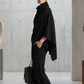 📢📢2026 New Arrivals 51% OFF💥⏰Women's Cowl Neck Cape & Wide-Leg Pants Set👚👖