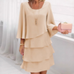 💃Women's Tiered Ruffle Dress with Flared Sleeves
