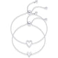 ✨New Arrival 50%OFF💖Matching Heart Charm Bracelet Set