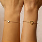 ✨New Arrival 50%OFF💖Matching Heart Charm Bracelet Set
