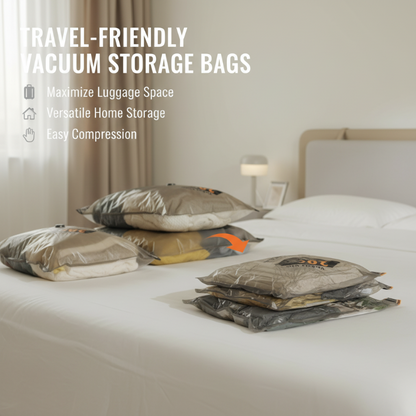 🏆🔥50K+SOLD!🎉 Wireless Travel Vacuum Compression Bag Set