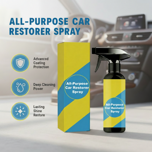 🏆🔥 Bestseller Hot Deal 50% OFF🚗All-Purpose Car Restorer Spray