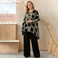 ⏳Limited-time 50% off⏰Women's Asymmetrical Print Top & Pants Set👚👖