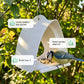 💥50% OFF💖Modern hanging bird feeder for the garden