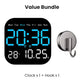 🔥HOT SALE 50%OFF🔥Multifunctional Digital Alarm Clock for Home & Office