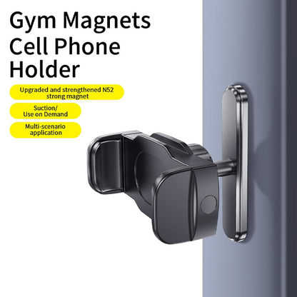 🔥Hot Sale 50% OFF ✨360° Rotatable Gym Phone Holder with Strong Magnets