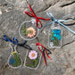 🦋 FLASH SALE: 50% OFF! Clear Dried-Flower Bookmarks with FREE Lace Ribbon ✨