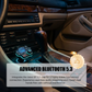 📻 49% OFF NOW! 🚗 Universal Dual-Port Car FM Bluetooth Transmitter – Wireless Music, Hands-Free Calling & Dual USB Charger 🔌