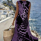 🎁New arrival 50% OFF💥Patchwork Leopard Print Sleeveless Long Dress