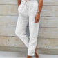 🥳2026 HOT SALE🥳💞50K+ SOLD!👖🌸 50% OFF! Cotton Linen Wide Leg Pants – Breathable & soft for summer. Elastic drawstring waist, easy on/off. Relaxed fit flatters every leg. 🌿✨