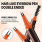 🎉⏳💥Buy 2 Get 1 Free🎁 Dual-Ended 2-Fork Liquid Eyebrow Pen