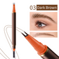 🎉⏳💥Buy 2 Get 1 Free🎁 Dual-Ended 2-Fork Liquid Eyebrow Pen