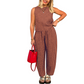 🔥50% OFF&2026 HOT SALE🔥Summer Gingham Print Tank and Trousers Outfit