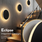 💡 50% OFF NOW! 🎨 Modern Round LED Wall Sconces – Minimalist Eclipse Design, Touch Control & Adjustable Ambient Light ✨
