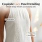 ✨2026 New Arrival 50%Off💖Women Halter Lace Panel Midi Dress