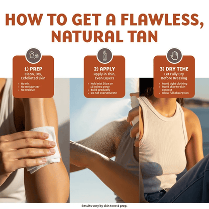🥳SUMMER HOT SALE💞50K+ SOLD!🔥  Natural Streak-Free Sun-Kissed Glow