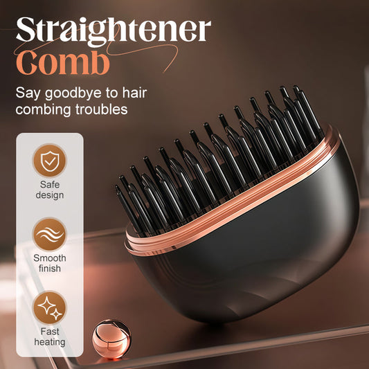 🌸Spring Sale🔥Mini Cordless Hair Straightener Comb