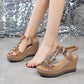 ✨2026 New Arrival 50%OFF👡Glitter Butterfly Embellished Open Toe Sandals