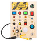 🔆 LED Light Wooden Busy Board – Switch & Button Sensory Toy, Montessori Early Learning, Best Gift for 1-3 Year Old Boys & Girls 🧒
