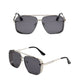 🕶️ LIMITED-TIME 50% OFF! 🔩 Retro Double Bridge Metal Sunglasses – Steampunk Design, UV400, Side Shields ✨