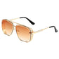 🕶️ LIMITED-TIME 50% OFF! 🔩 Retro Double Bridge Metal Sunglasses – Steampunk Design, UV400, Side Shields ✨
