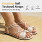 🏖️Limited time Special Price⏳👙Women's Criss-Cross Strap Flat Sandals